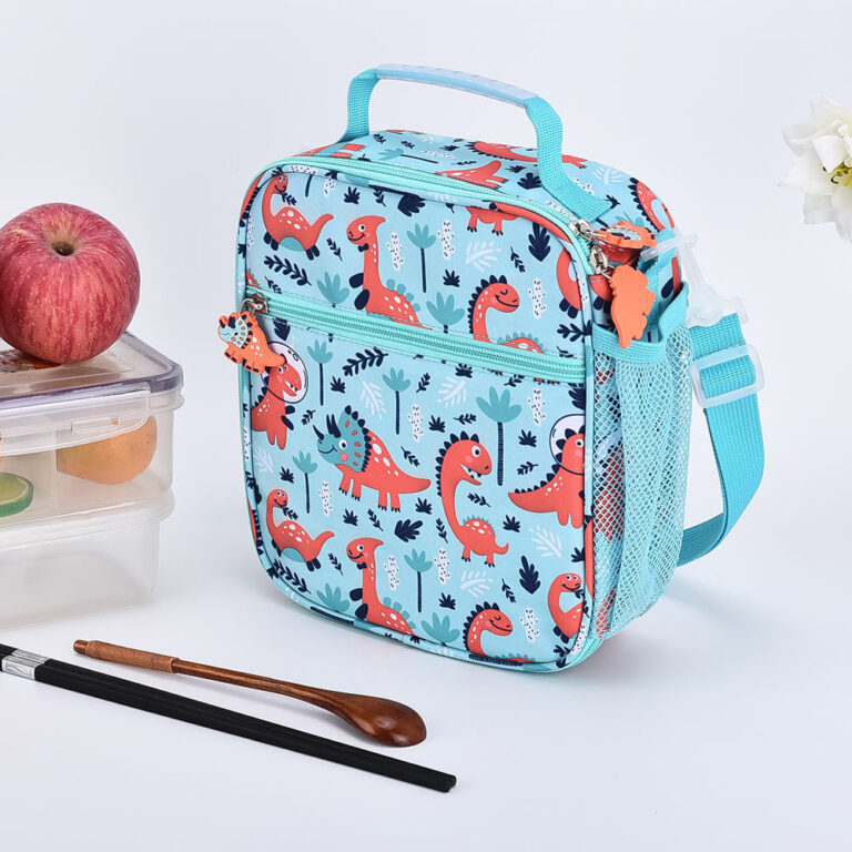 Custom Dinosaur Lunch Cooler Bag Portable, Wholesale, Cartoon Design01