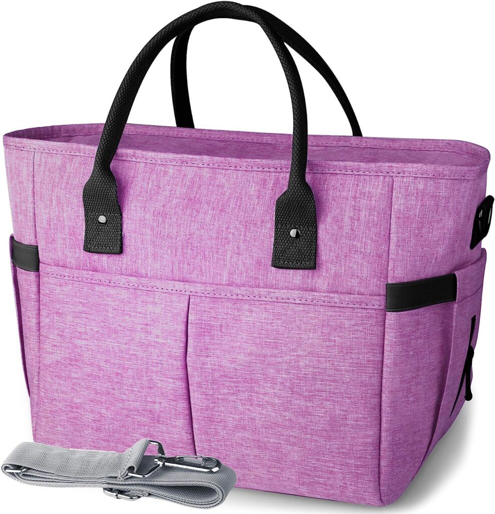 Пользовательские ланч Cooler Bag складной, Оксфорд ткань, толстые, сплошной цвет02