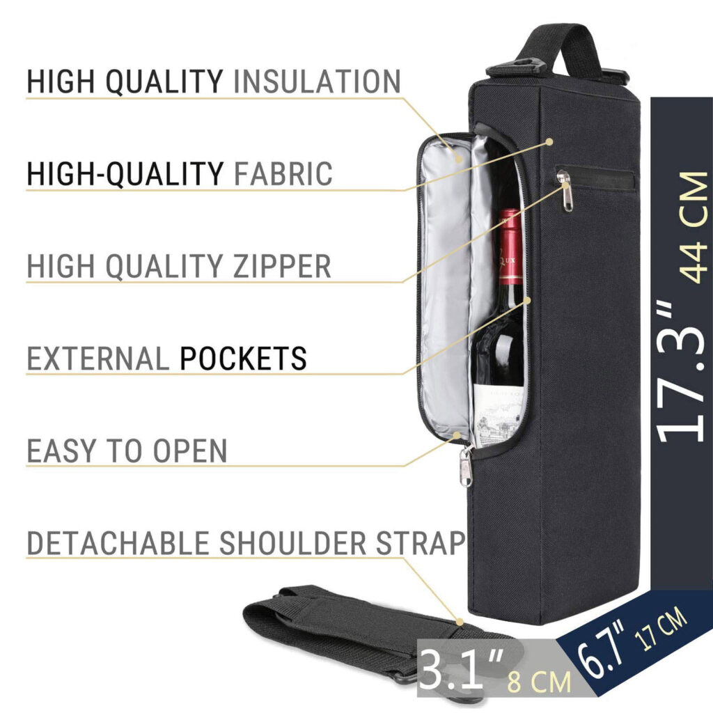 Custom Lunch Cooler Bag Oxford Cloth, Portable Golf Beverage Carrier01