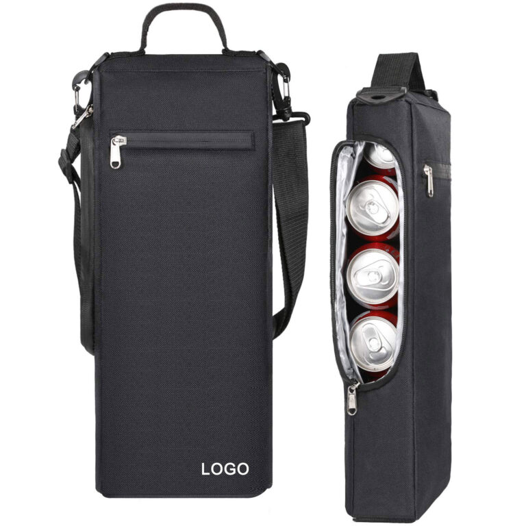 Bolsa térmica para lanche personalizada em tecido Oxford, porta-bebidas portátil para golfe01