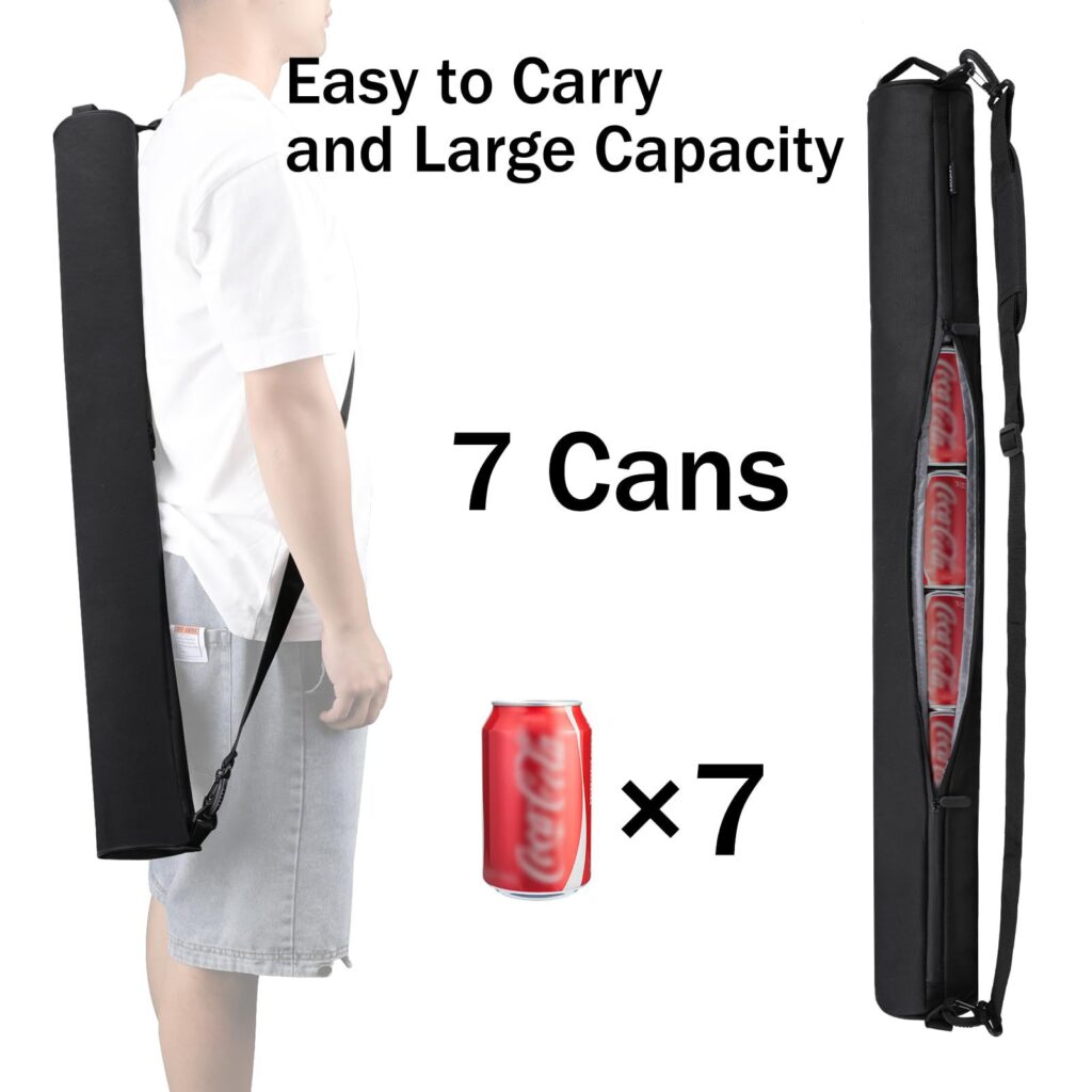 Custom Outdoor Strap Cooler tube Bag Oxford, Golf, Insulated01